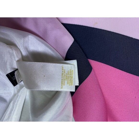 Kate Spade New York Claudette Dress Color Block Pastels Shift Cap Sleeve Size 8 - Picture 15 of 15